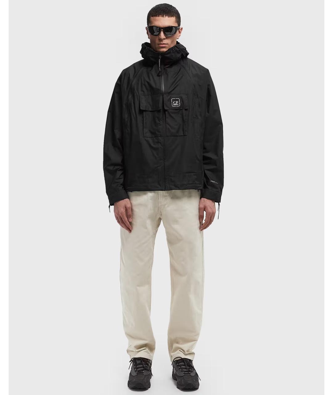 CP COMPANY Черная полиамидовая куртка, фото 3