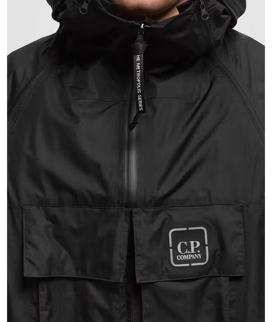 CP COMPANY Черная полиамидовая куртка, фото 5