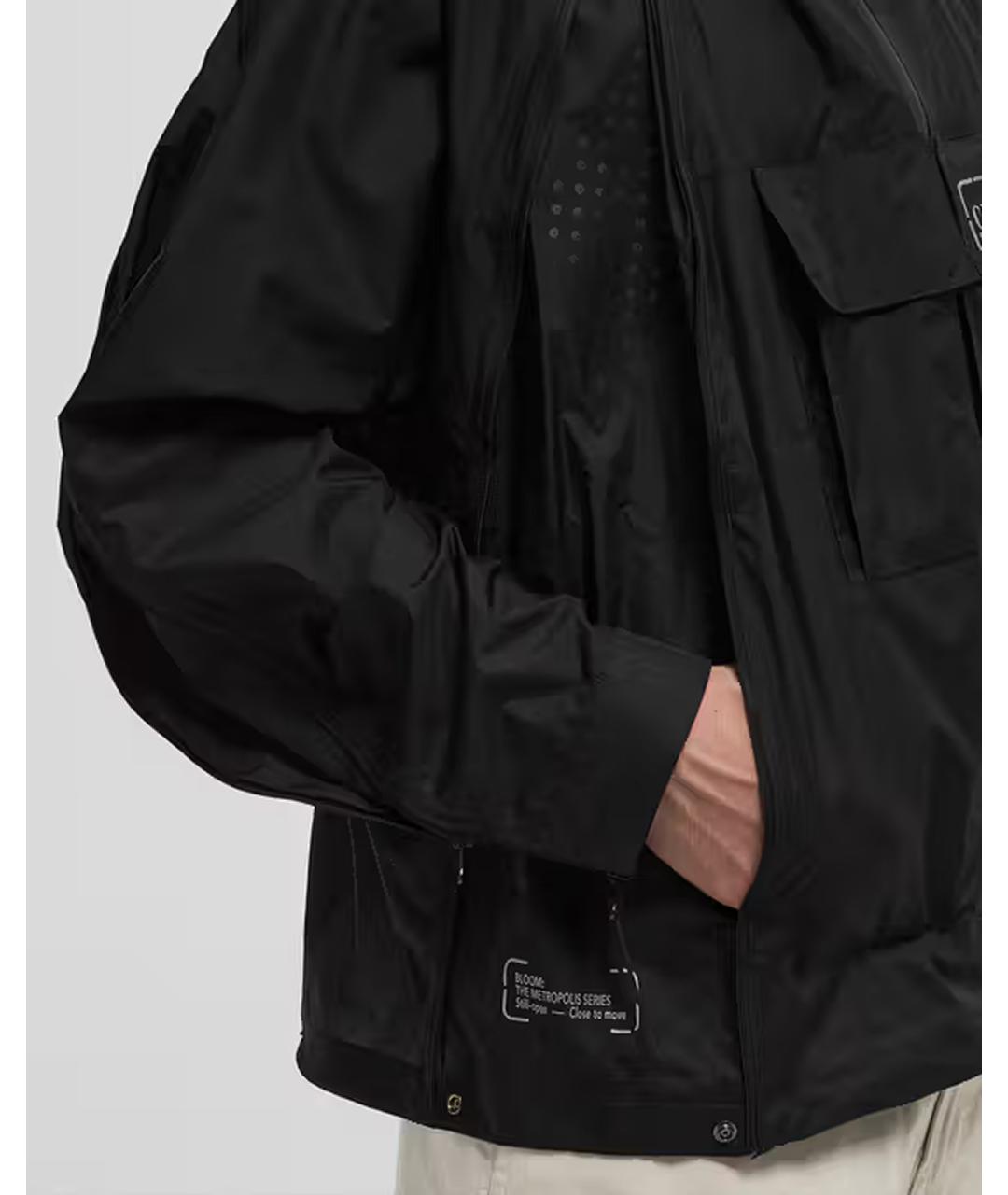 CP COMPANY Черная полиамидовая куртка, фото 6