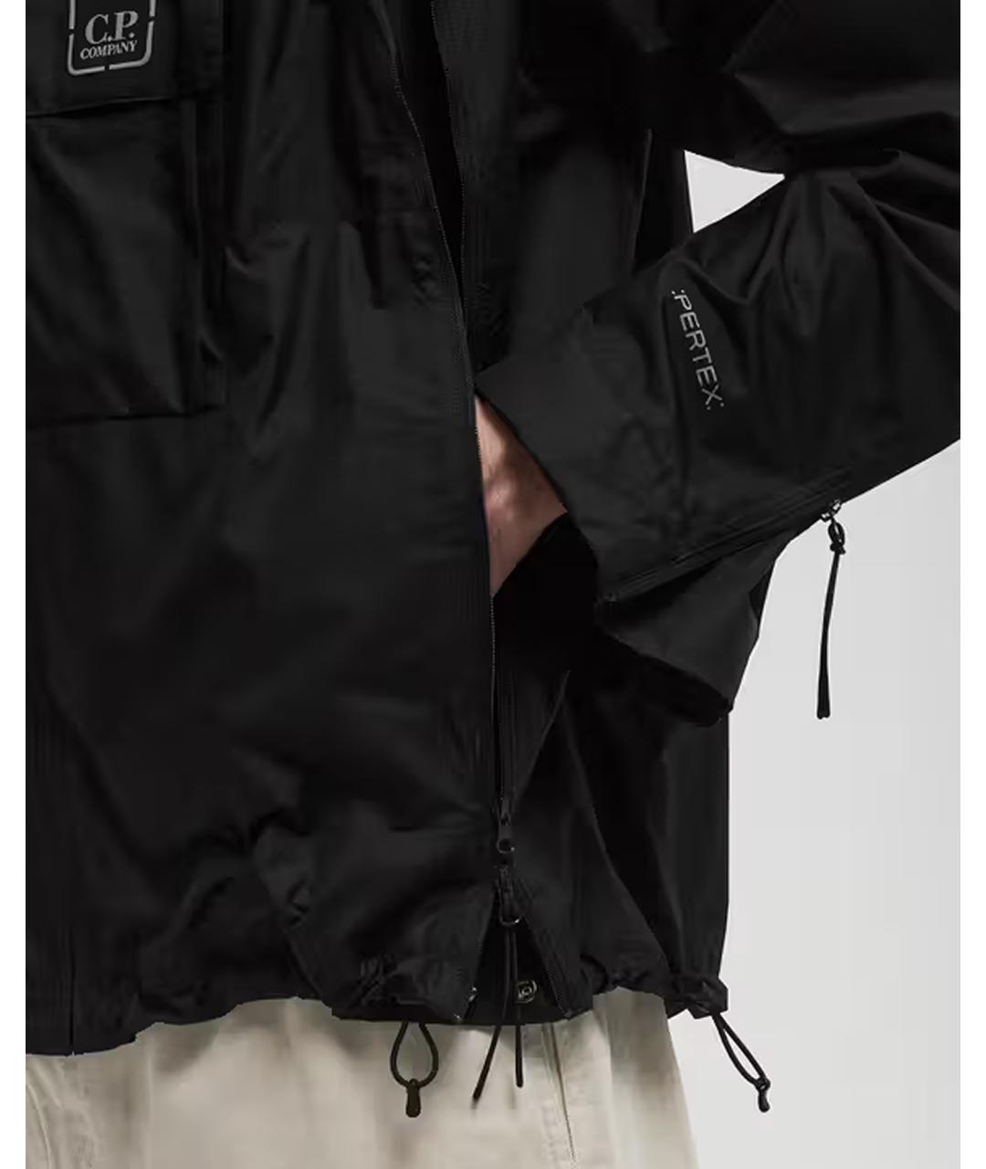 CP COMPANY Черная полиамидовая куртка, фото 7
