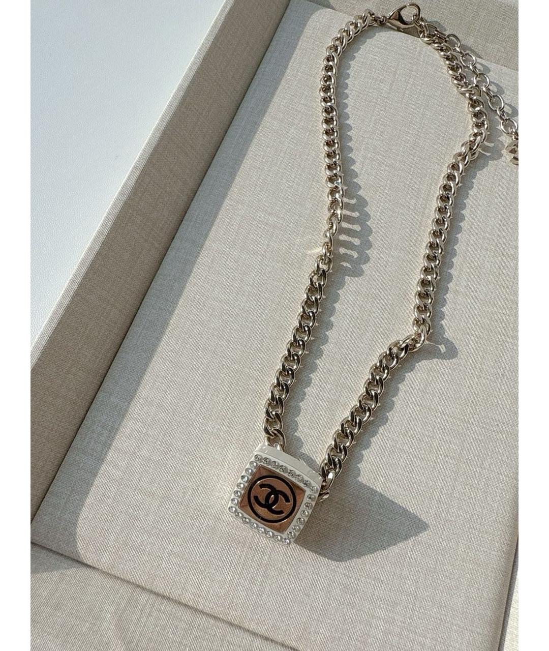 CHANEL Золотое колье, фото 5