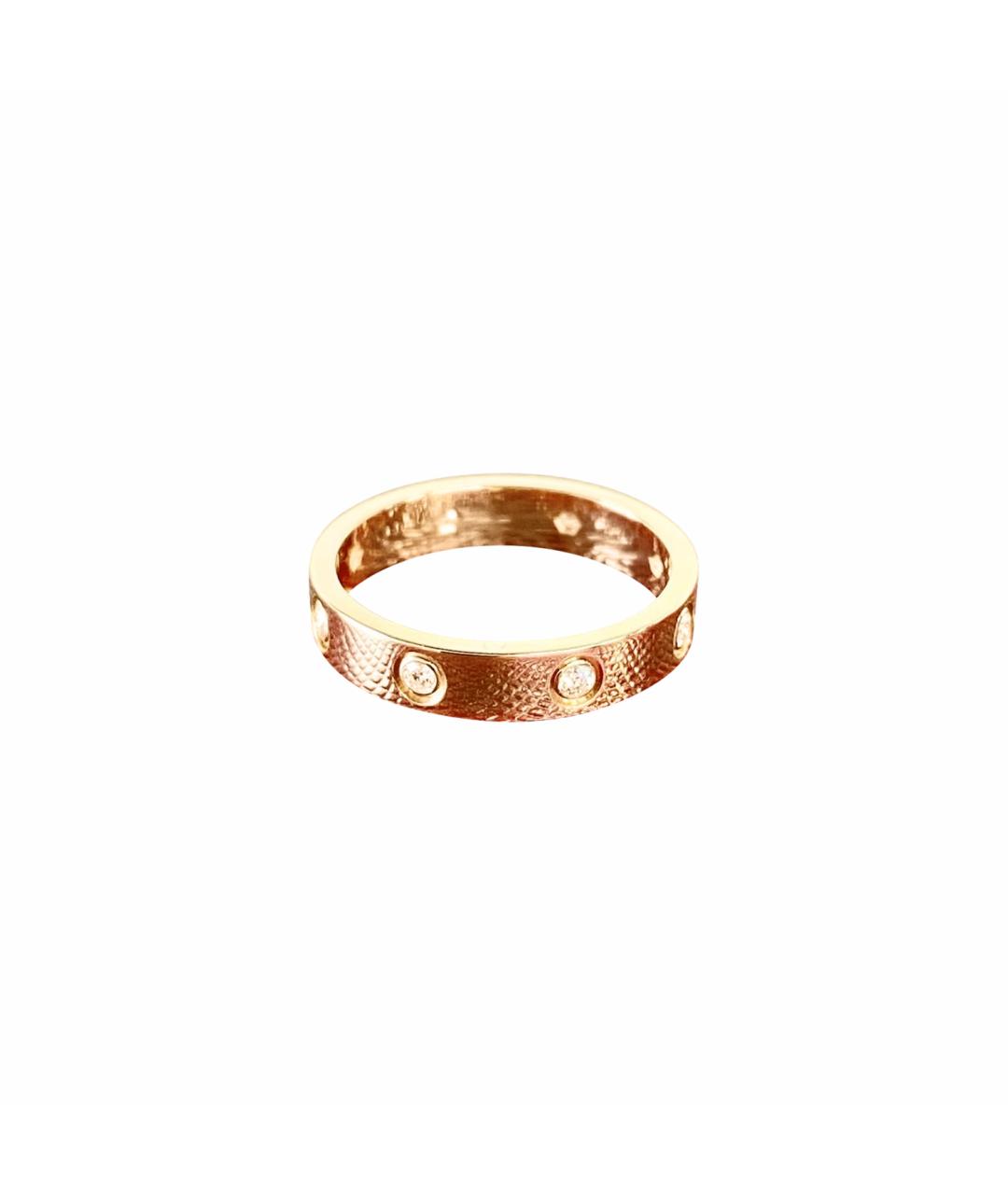 CARTIER Золотое кольцо из розового золота, фото 1