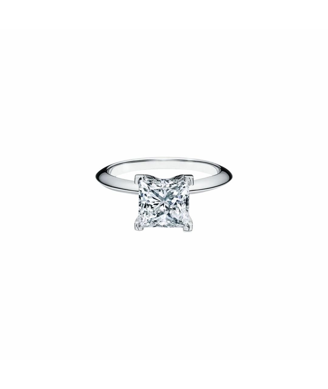 TIFFANY&CO Белое платиновое кольцо, фото 1