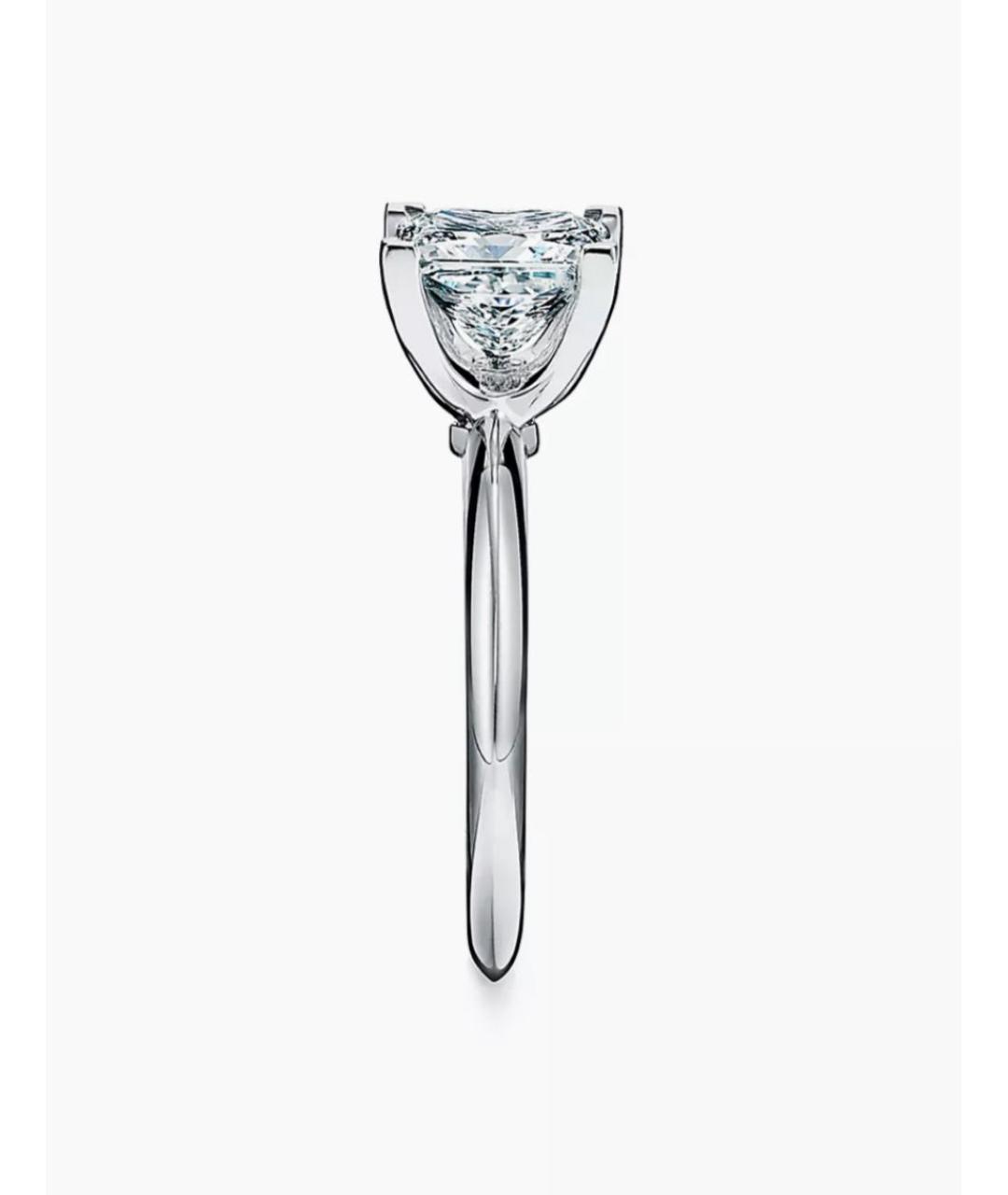 TIFFANY&CO Белое платиновое кольцо, фото 8