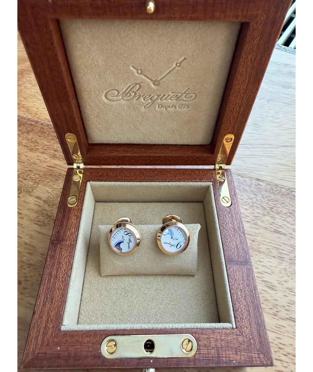 Breguet Золотые запонки из желтого золота, фото 3