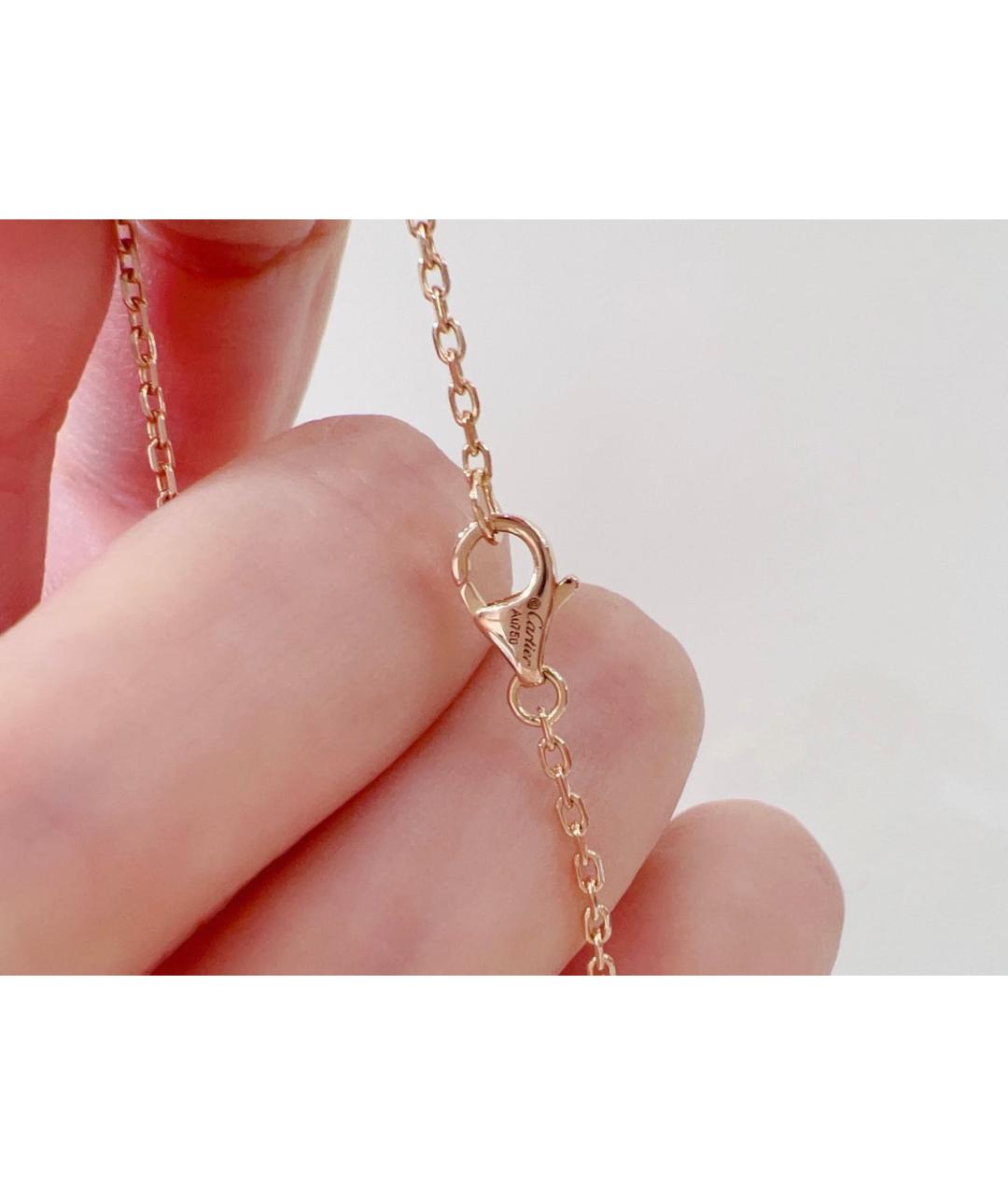CARTIER Розовая подвеска из розового золота, фото 6