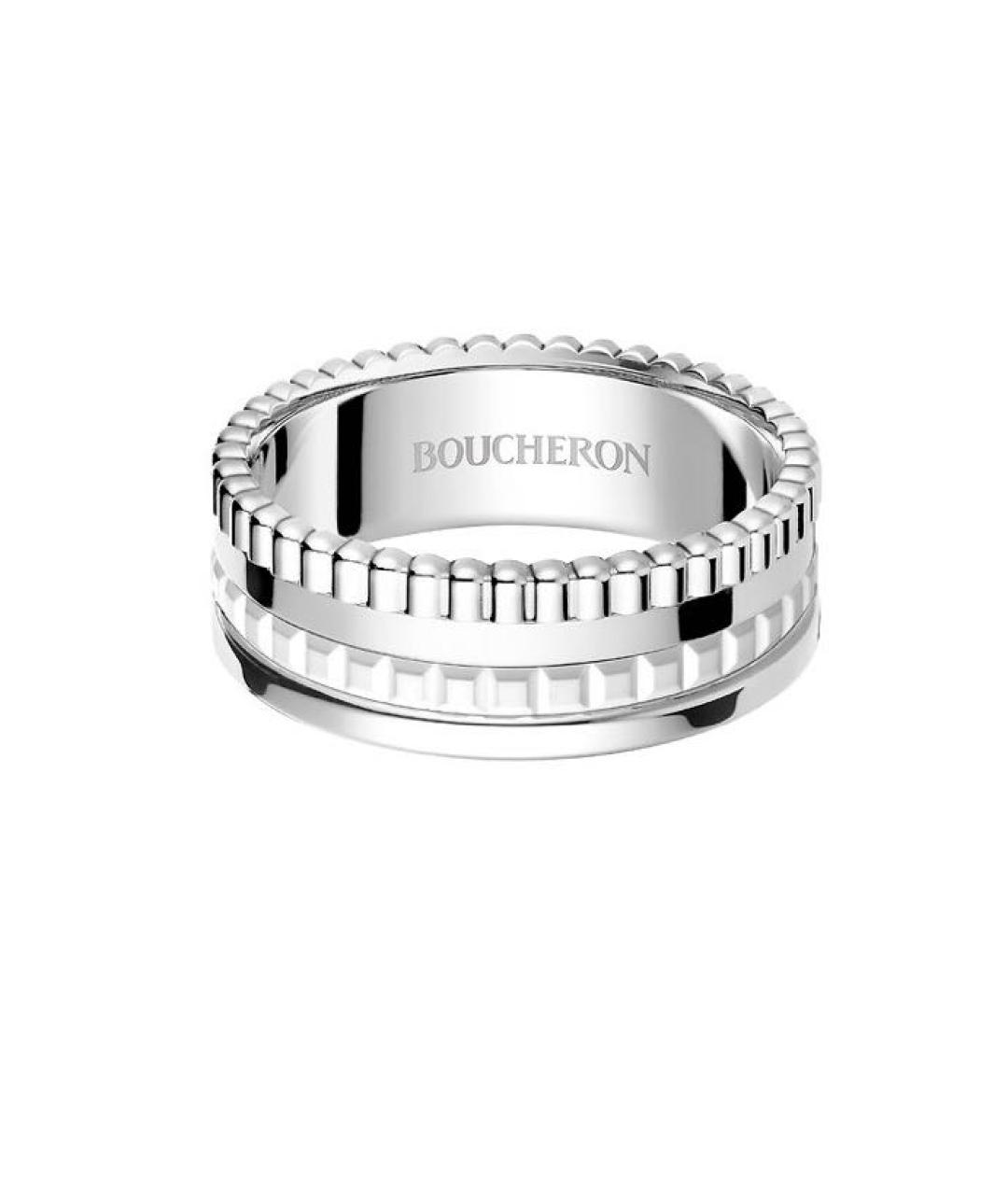BOUCHERON Белое кольцо из белого золота, фото 7