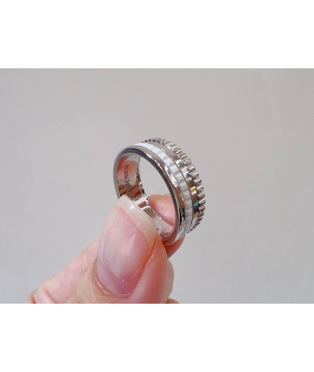 BOUCHERON Белое кольцо из белого золота, фото 5
