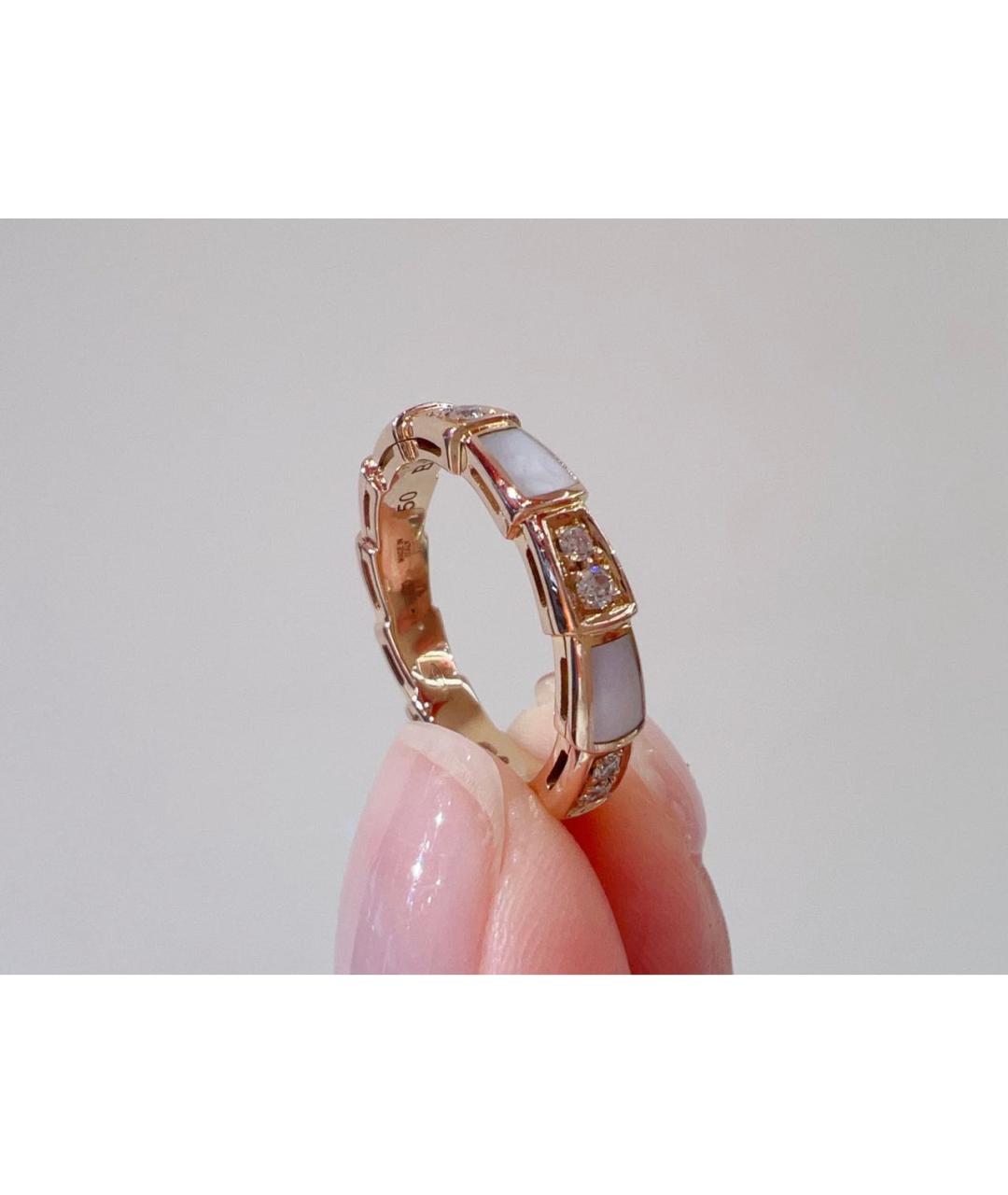 BVLGARI Розовое кольцо из розового золота, фото 5