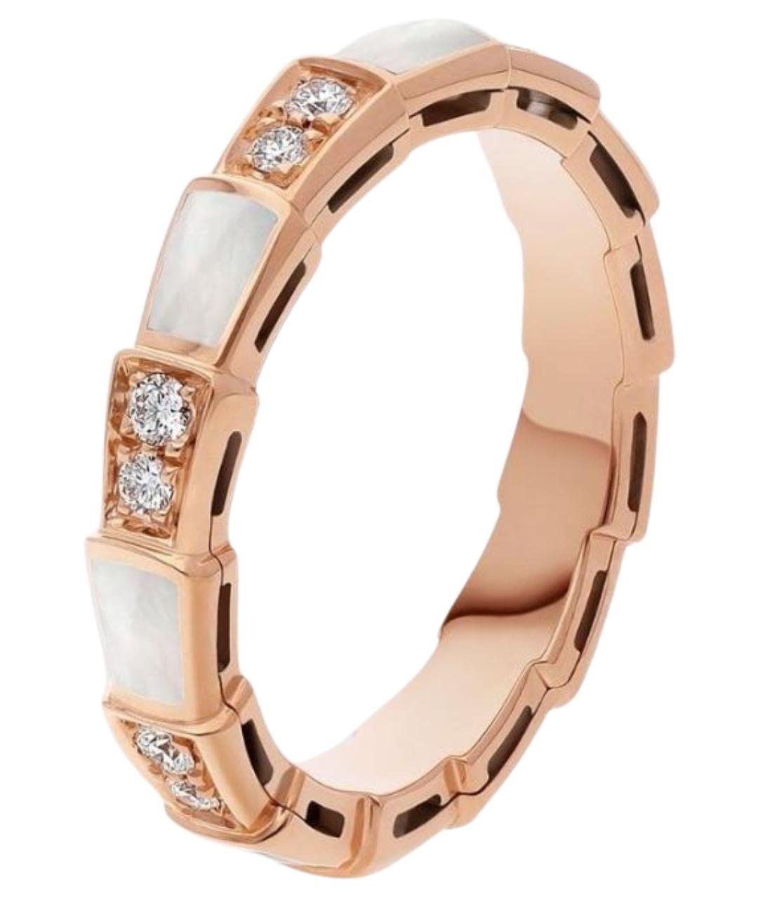 BVLGARI Розовое кольцо из розового золота, фото 1