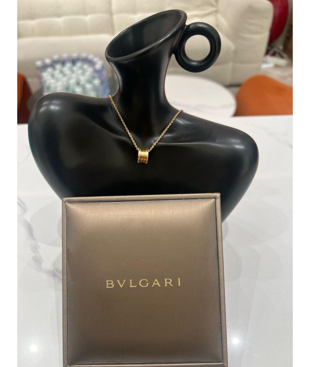 BVLGARI Золотая подвеска из розового золота, фото 5