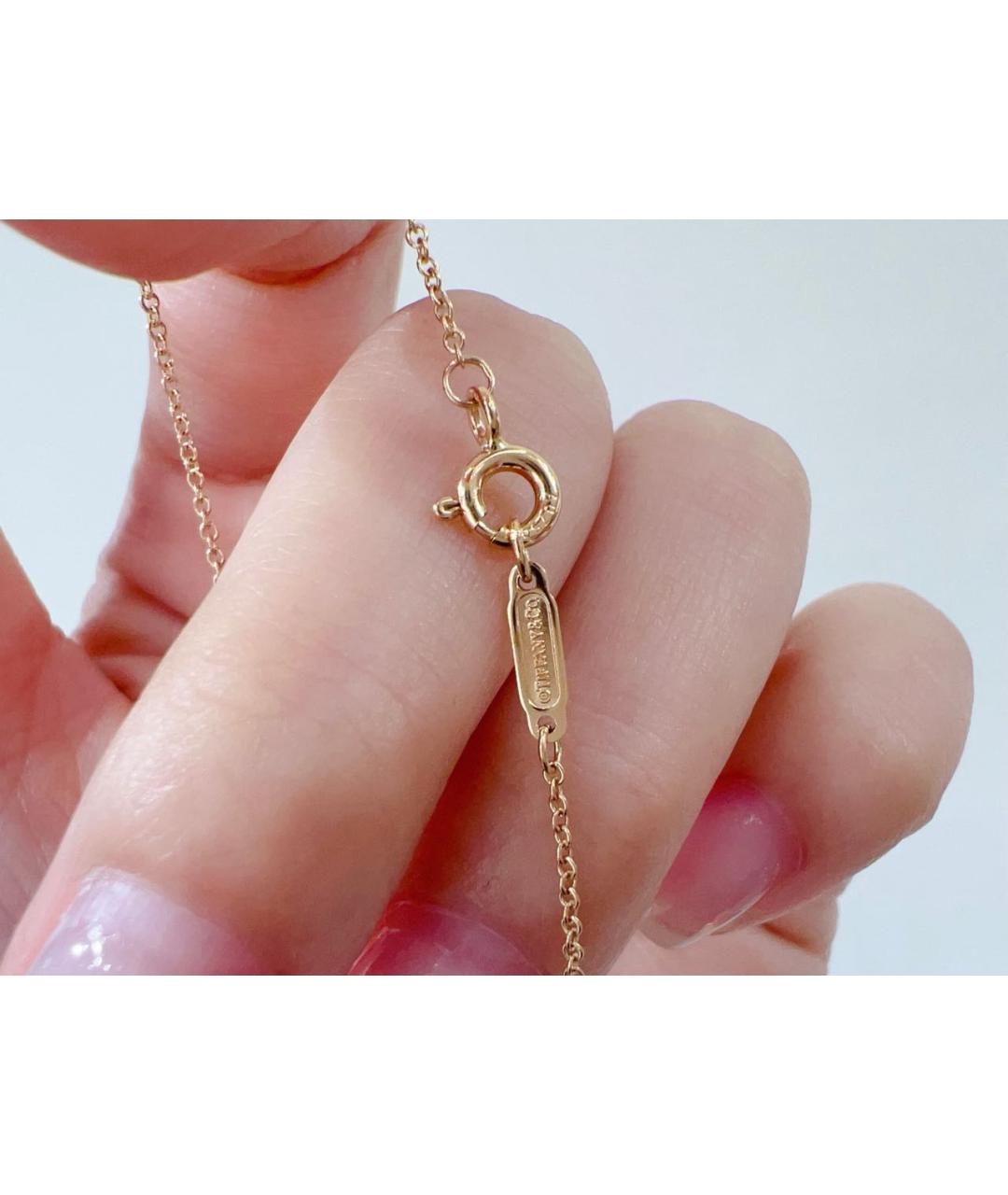 TIFFANY&CO Розовое колье из розового золота, фото 5