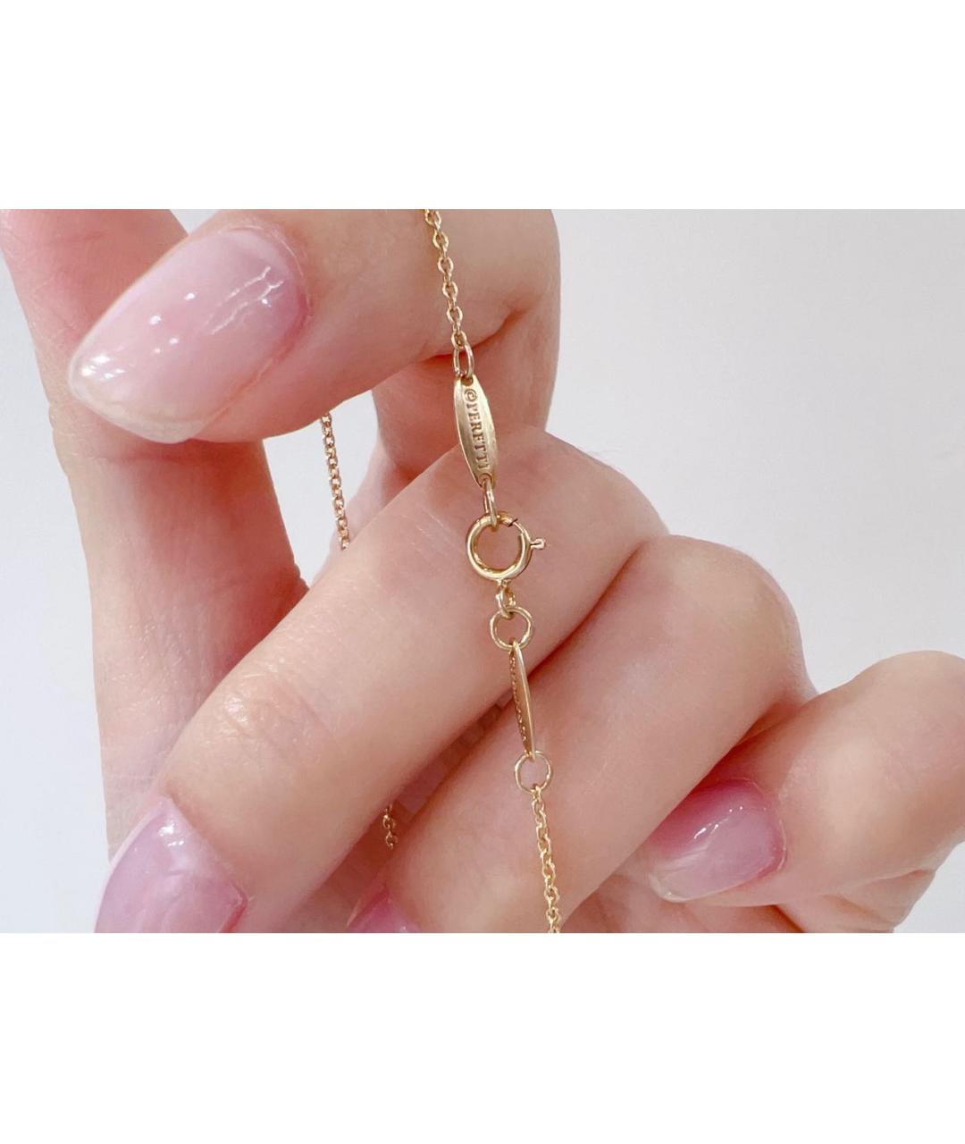TIFFANY&CO Розовое колье из розового золота, фото 5