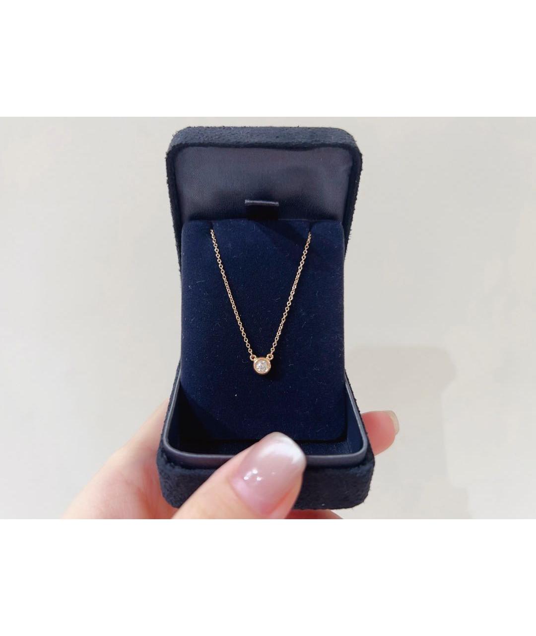 TIFFANY&CO Розовый кулон из розового золота, фото 2