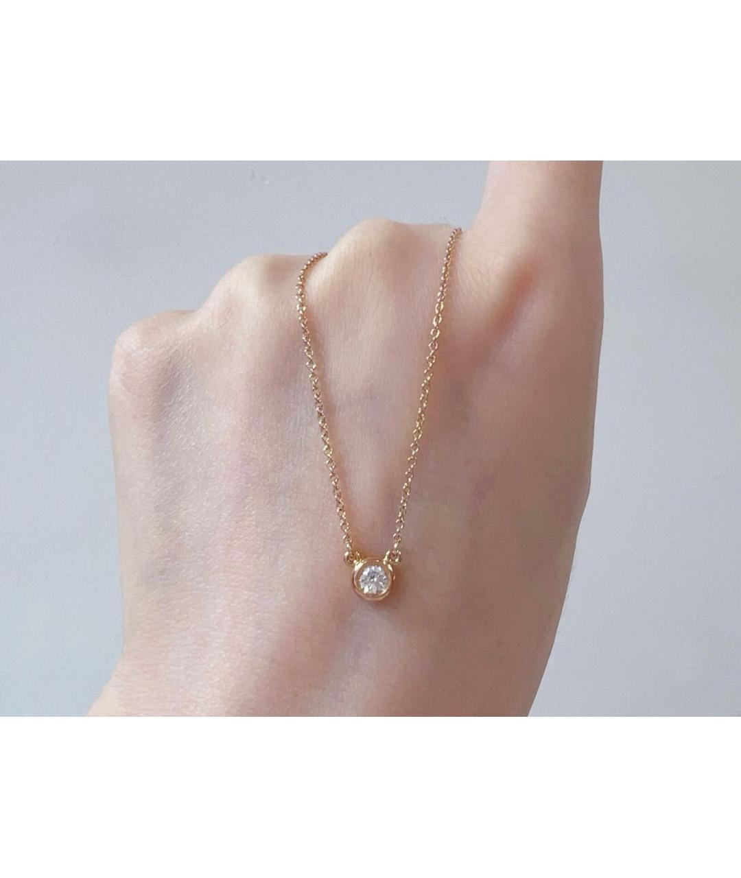 TIFFANY&CO Розовый кулон из розового золота, фото 8