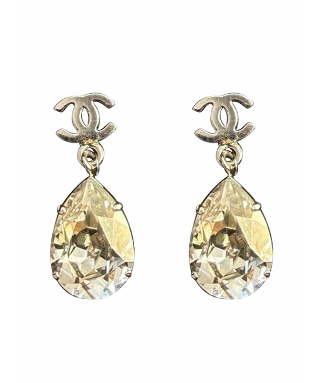 CHANEL Золотые серьги, фото 1