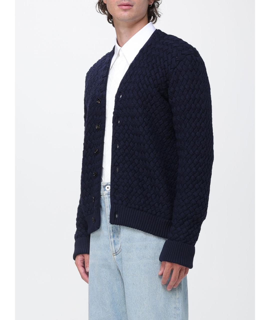 BOTTEGA VENETA Синий кардиган, фото 4