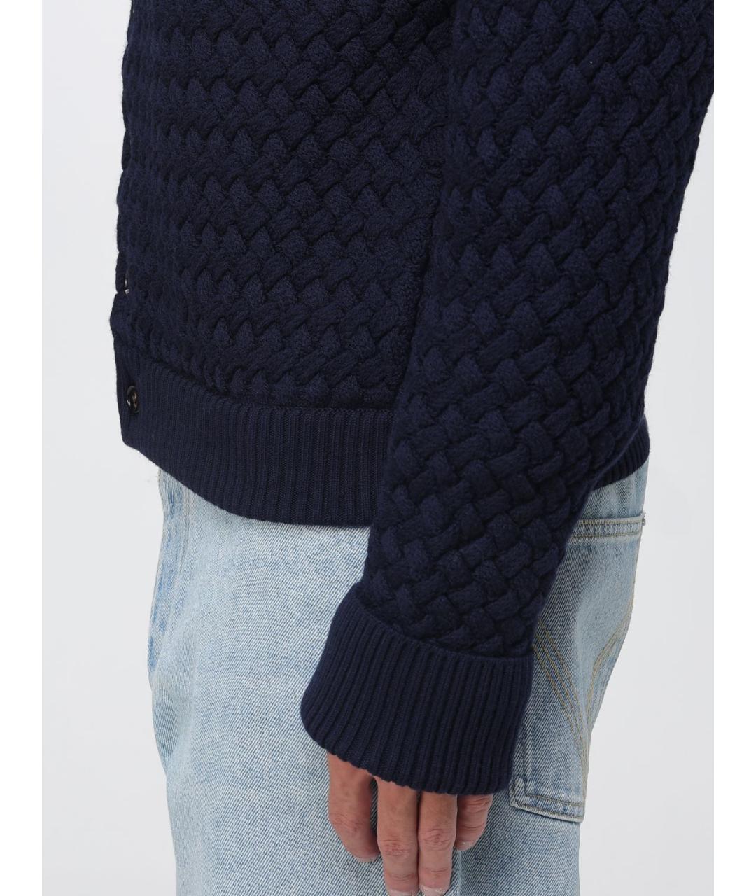 BOTTEGA VENETA Синий кардиган, фото 5
