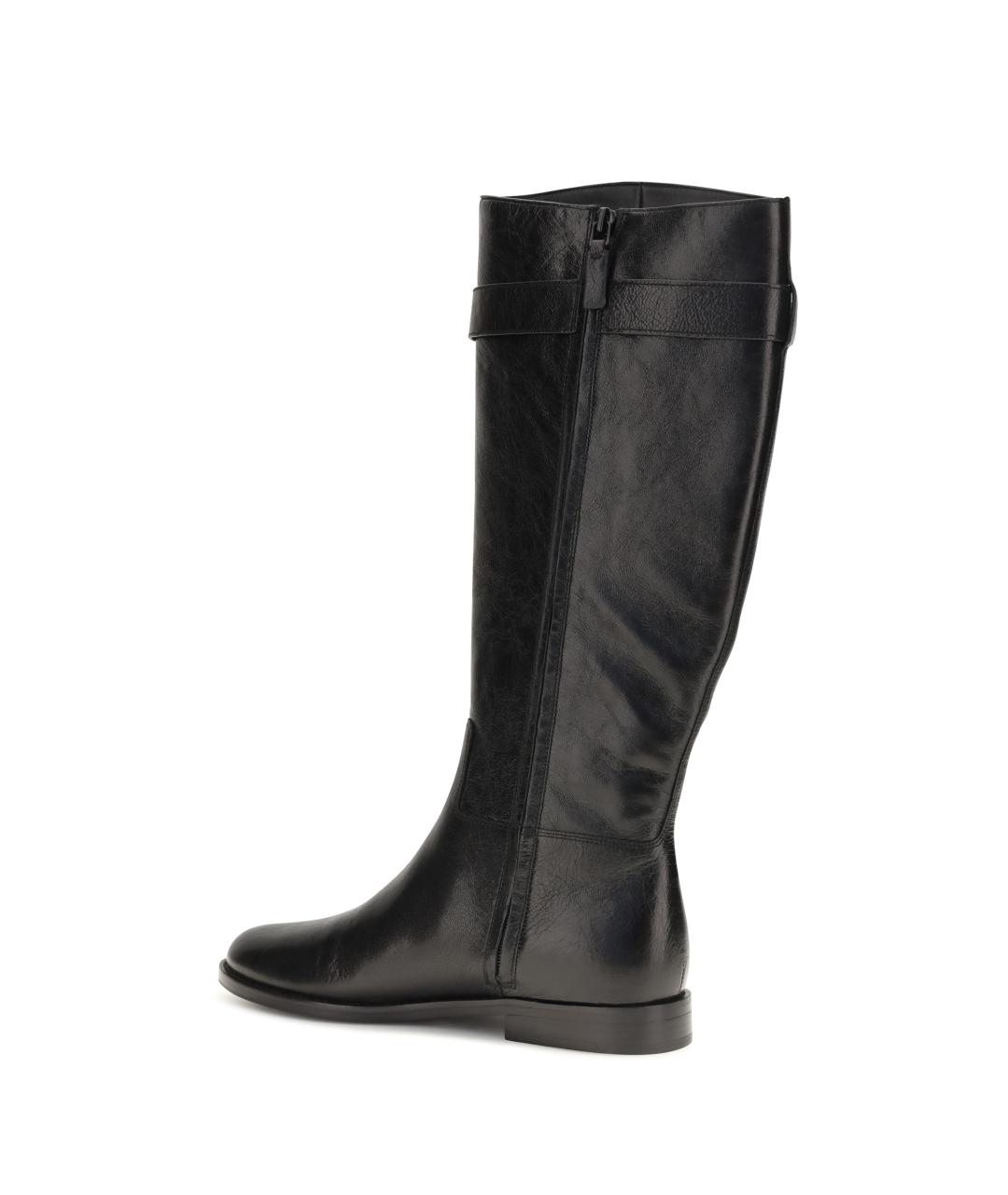 TORY BURCH Черные кожаные сапоги, фото 3