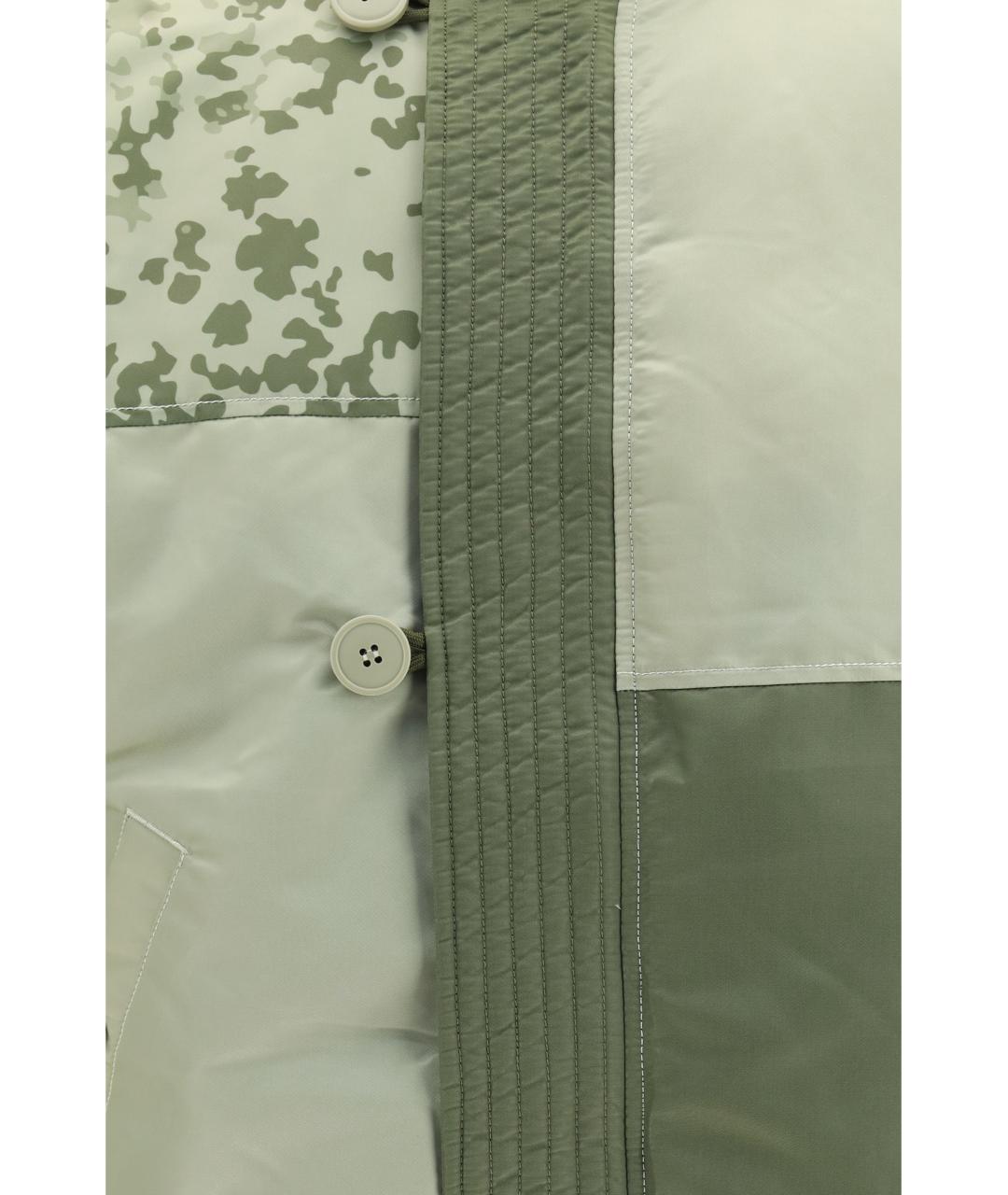 ALPHA INDUSTRIES Зеленая синтетическая куртка, фото 3