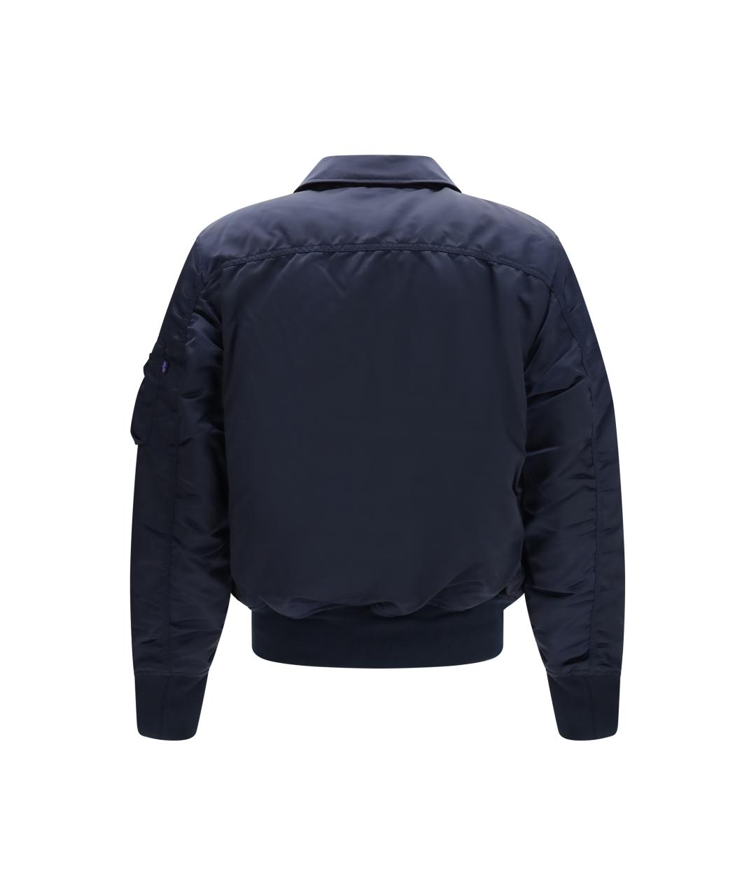 ALPHA INDUSTRIES Синяя синтетическая куртка, фото 2