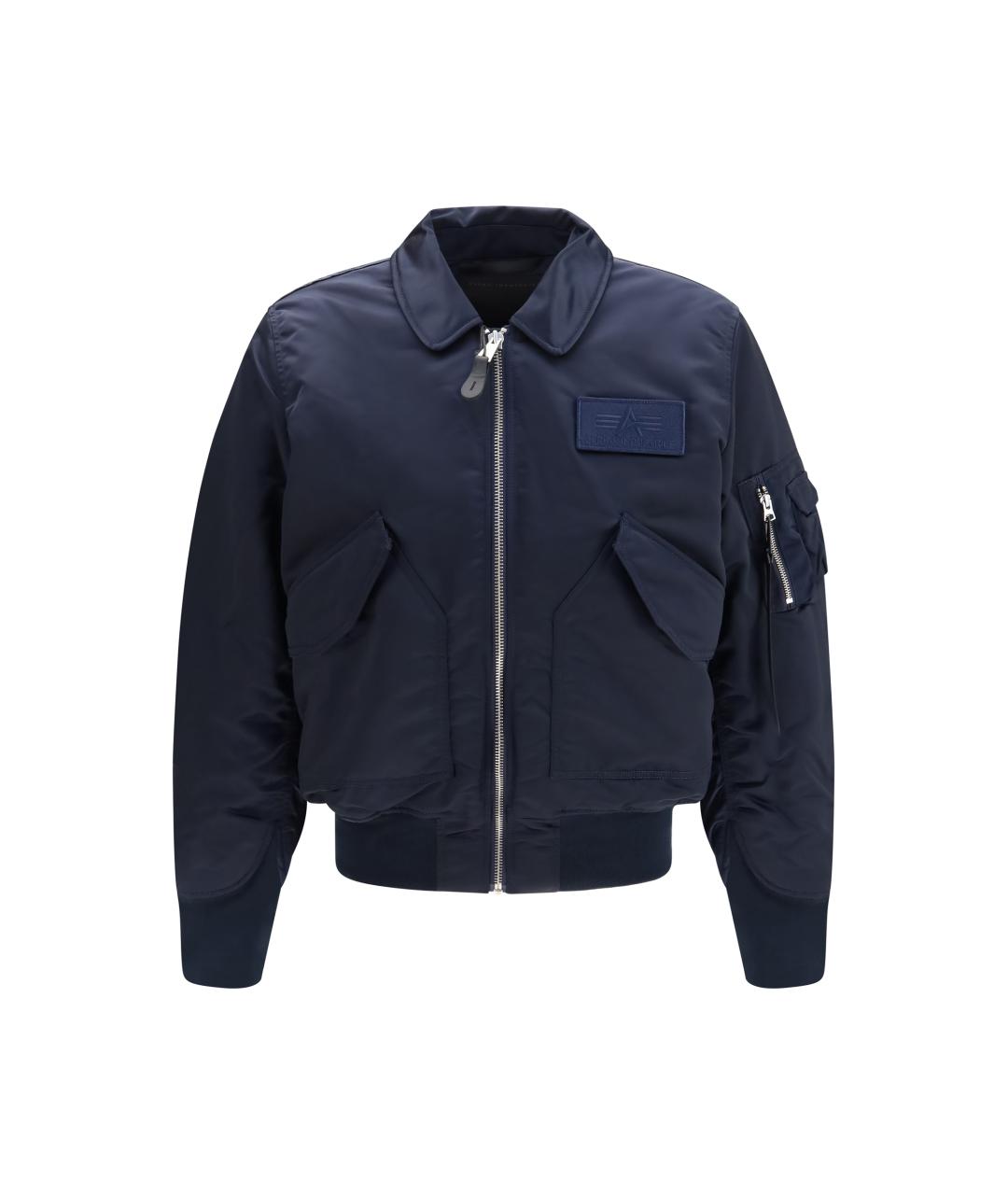 ALPHA INDUSTRIES Синяя синтетическая куртка, фото 1
