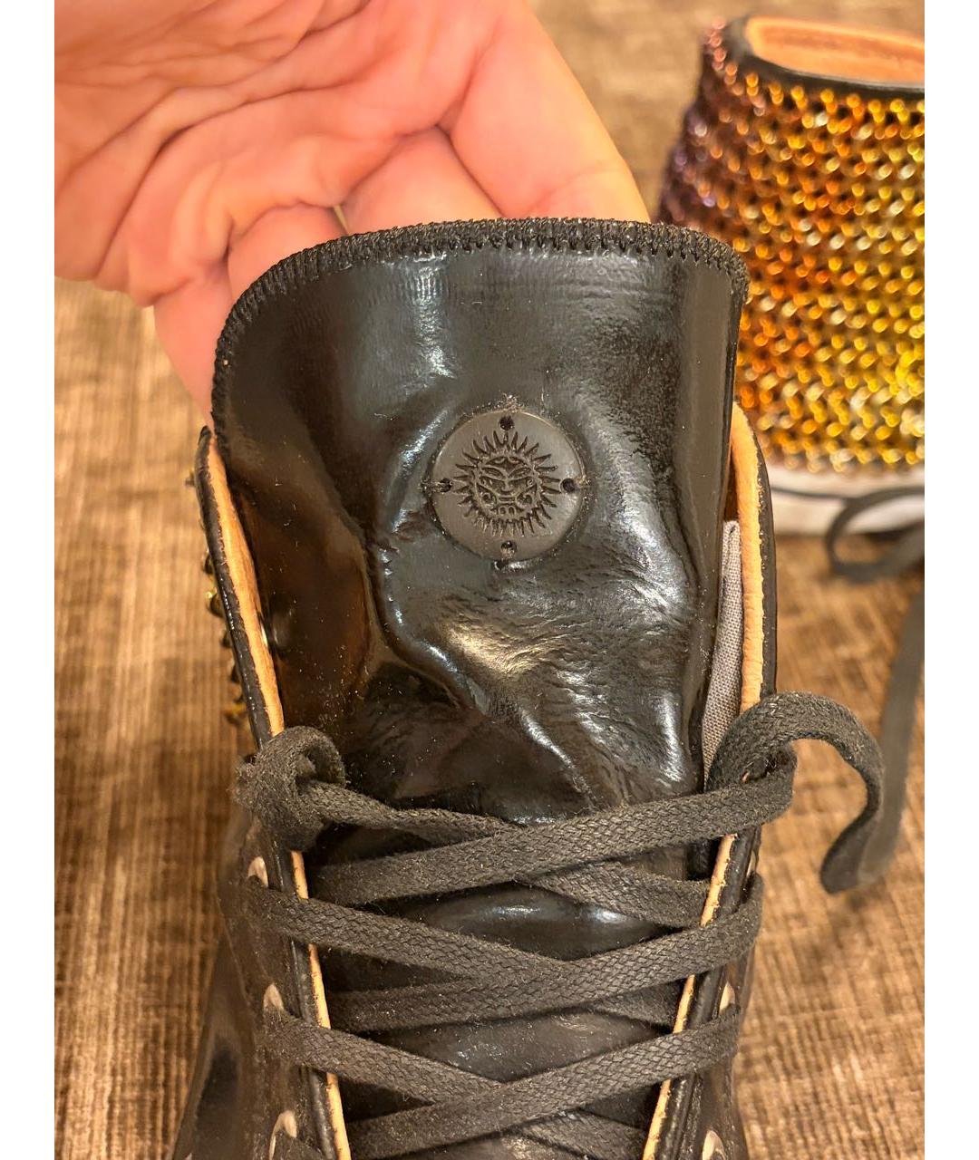 CONVERSE Черные кеды, фото 4
