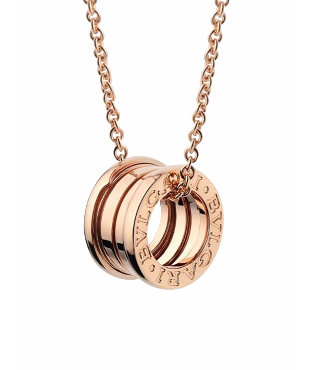 BVLGARI Золотое колье из розового золота, фото 1