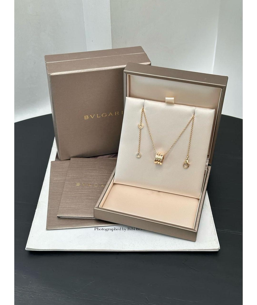 BVLGARI Золотое колье из розового золота, фото 7