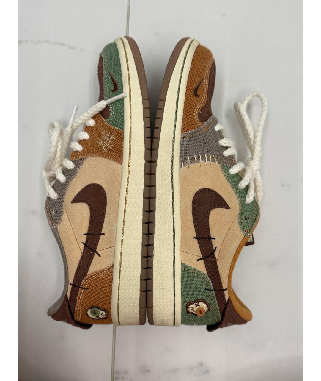 NIKE Мульти замшевые кеды, фото 8