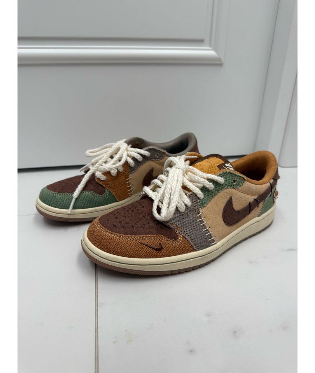 NIKE Мульти замшевые кеды, фото 2