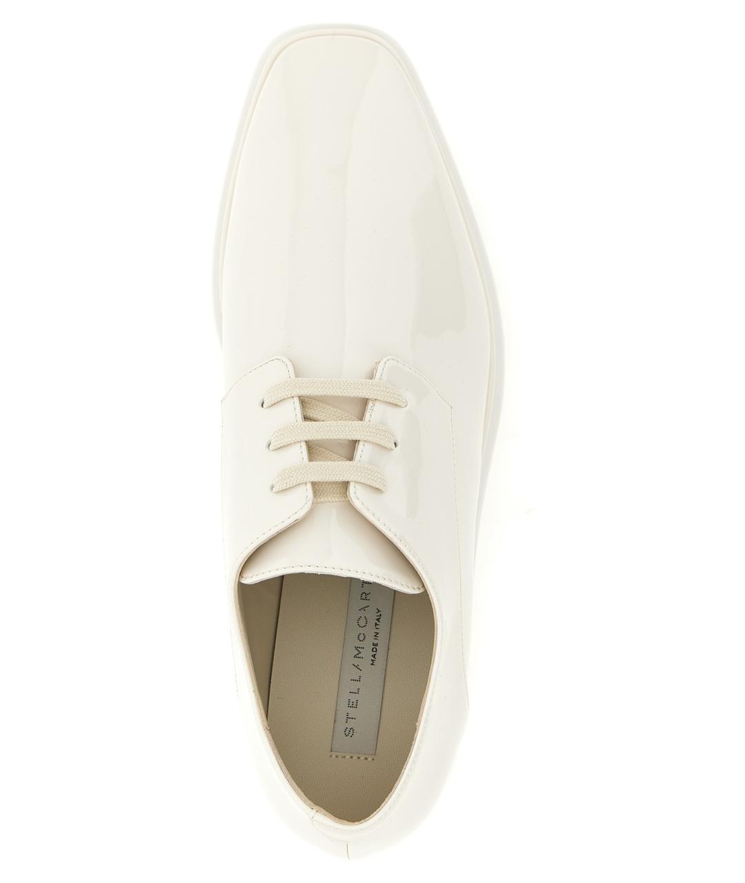 STELLA MCCARTNEY Белые ботинки из искусственной кожи, фото 4
