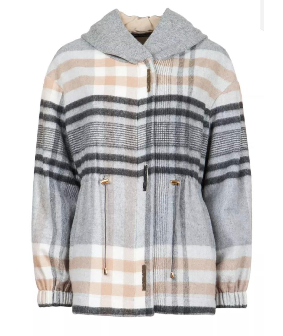 KITON Серая кашемировая куртка, фото 10