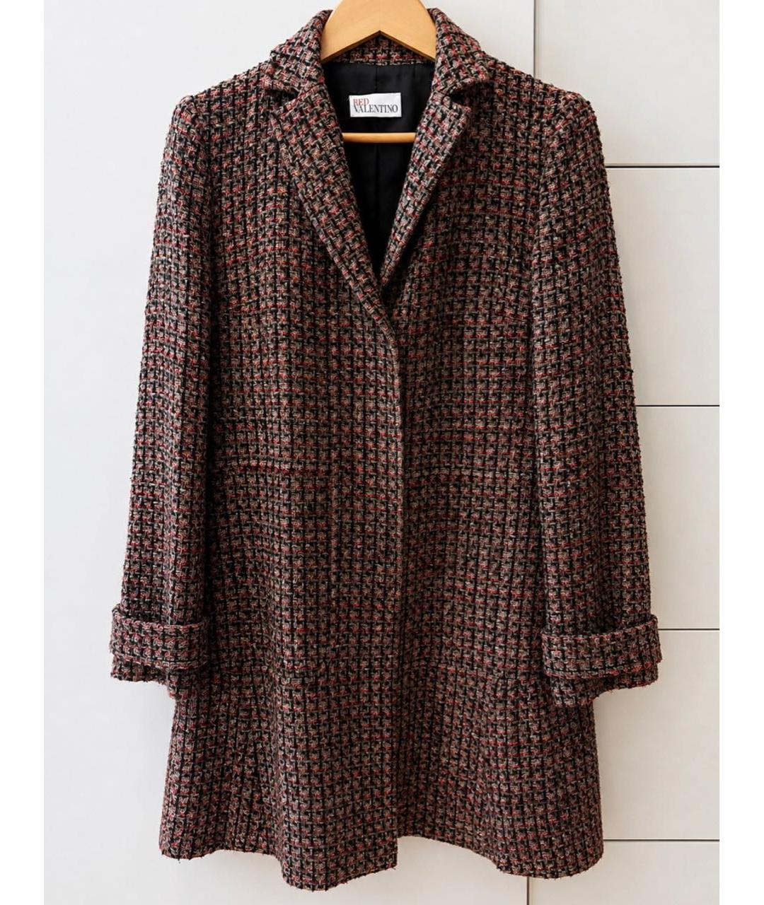 RED VALENTINO Шерстяное пальто, фото 5