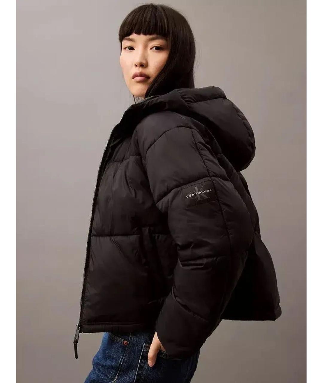CALVIN KLEIN Черная куртка, фото 2