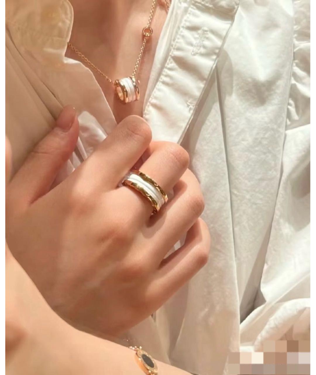 BVLGARI Золотое кольцо из розового золота, фото 6