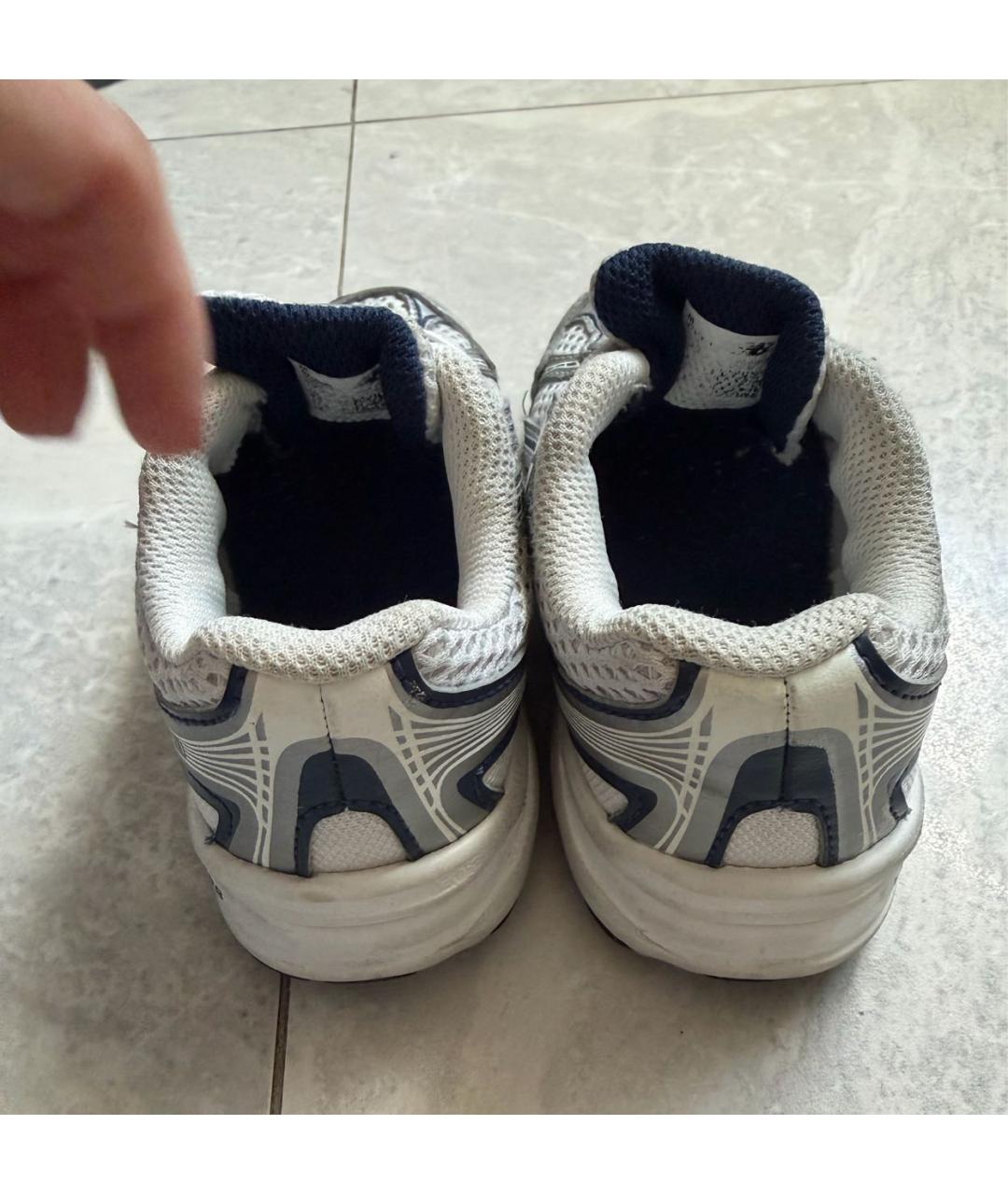 NEW BALANCE Серебряные кеды, фото 4