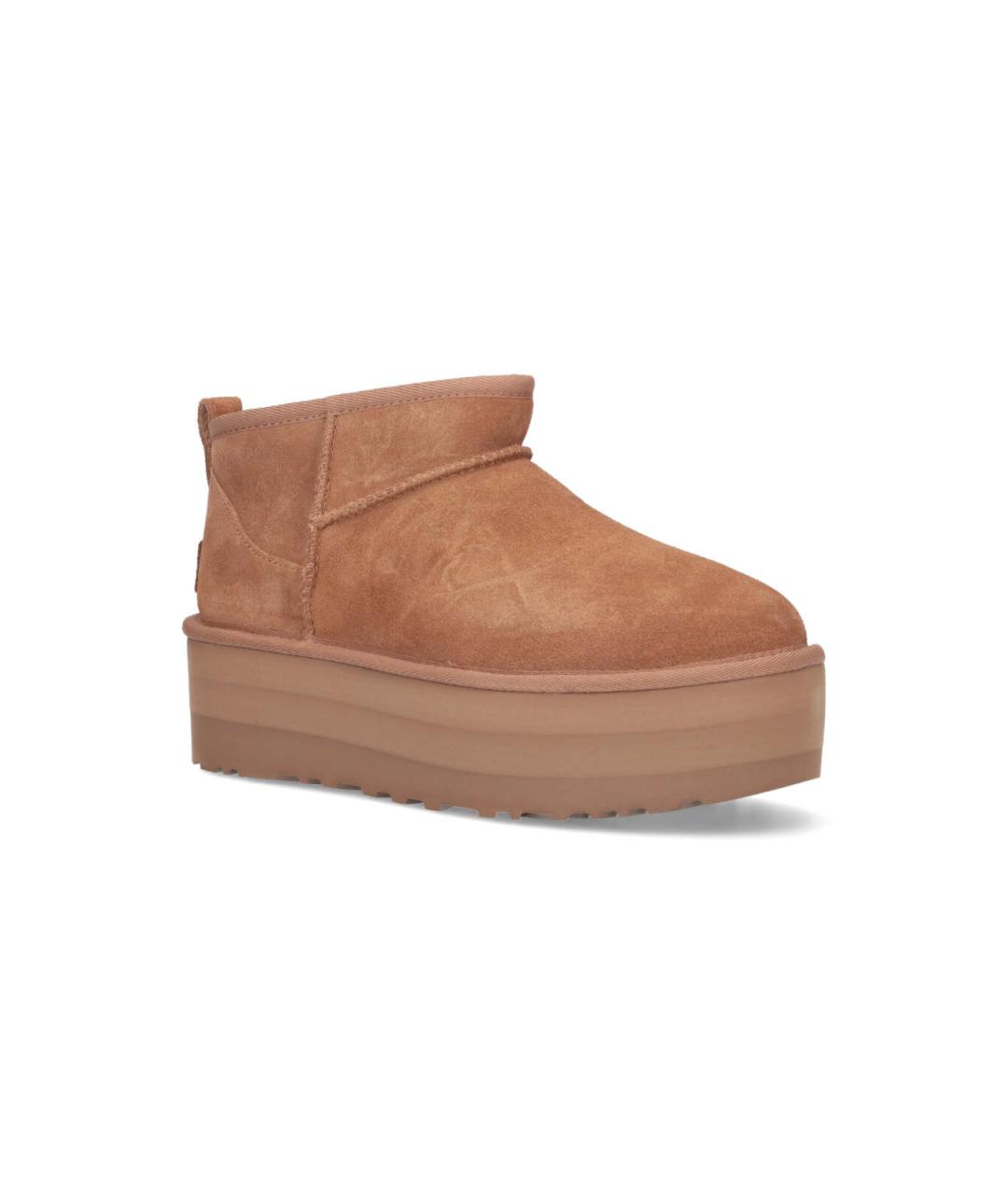 UGG Коричневые замшевые ботинки, фото 2