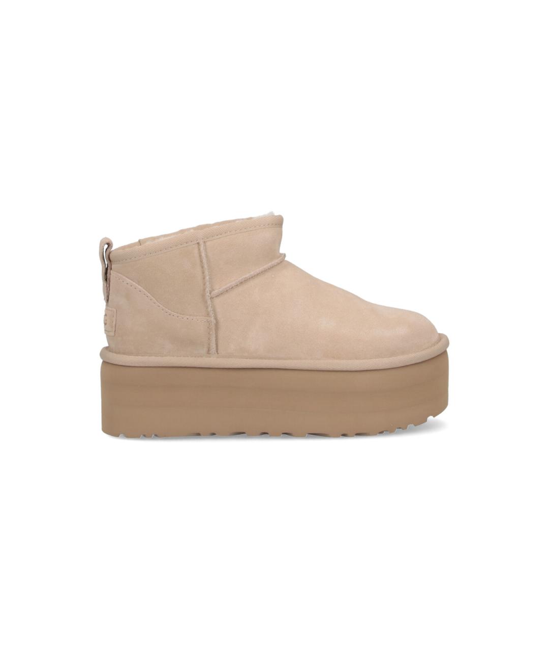 UGG Бежевые сапоги, фото 1