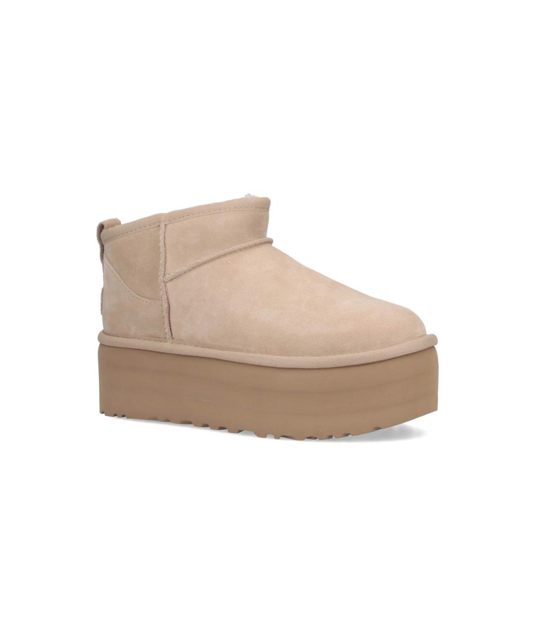 UGG Бежевые сапоги, фото 2