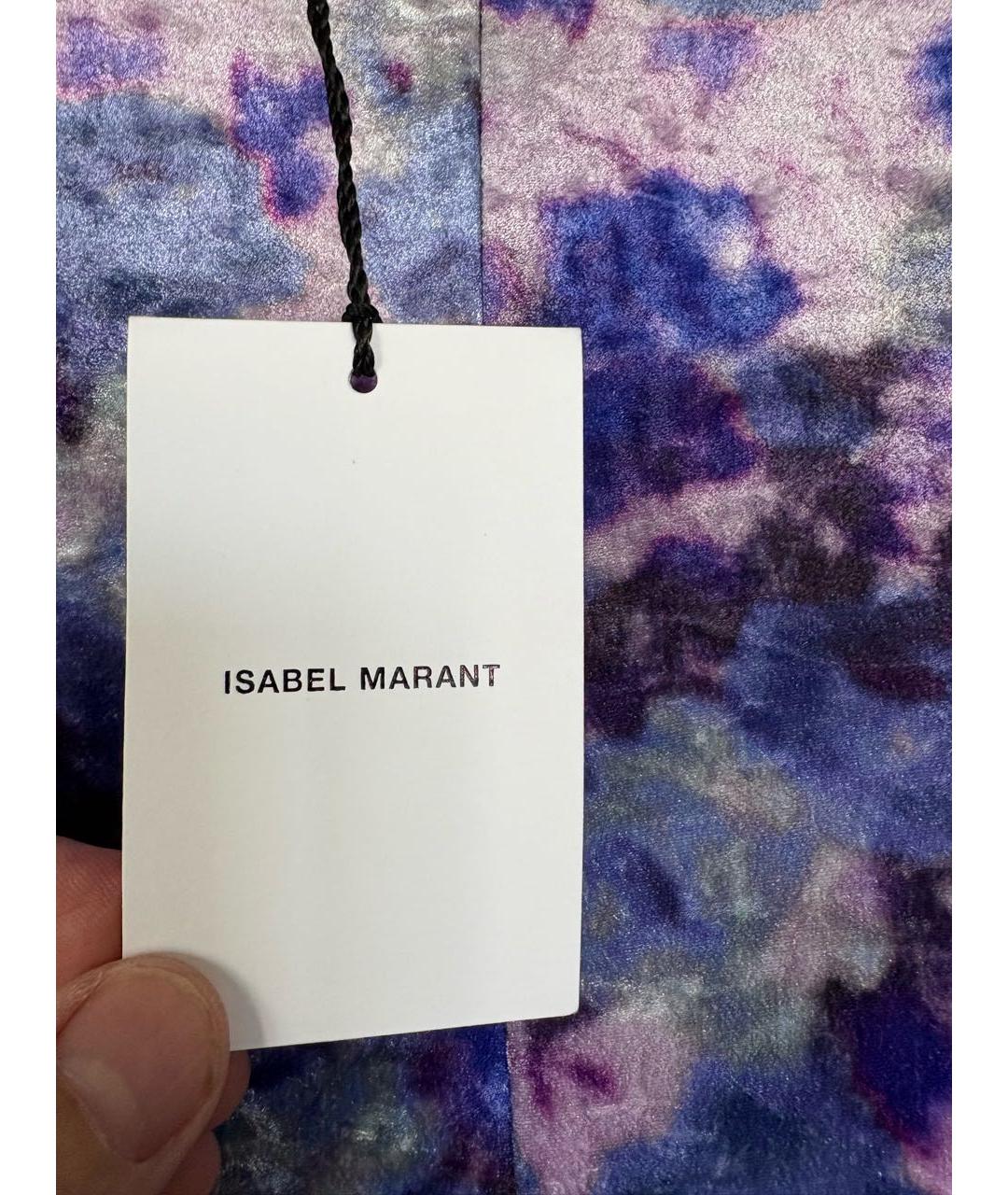 ISABEL MARANT Мульти полиамидовое коктейльное платье, фото 3