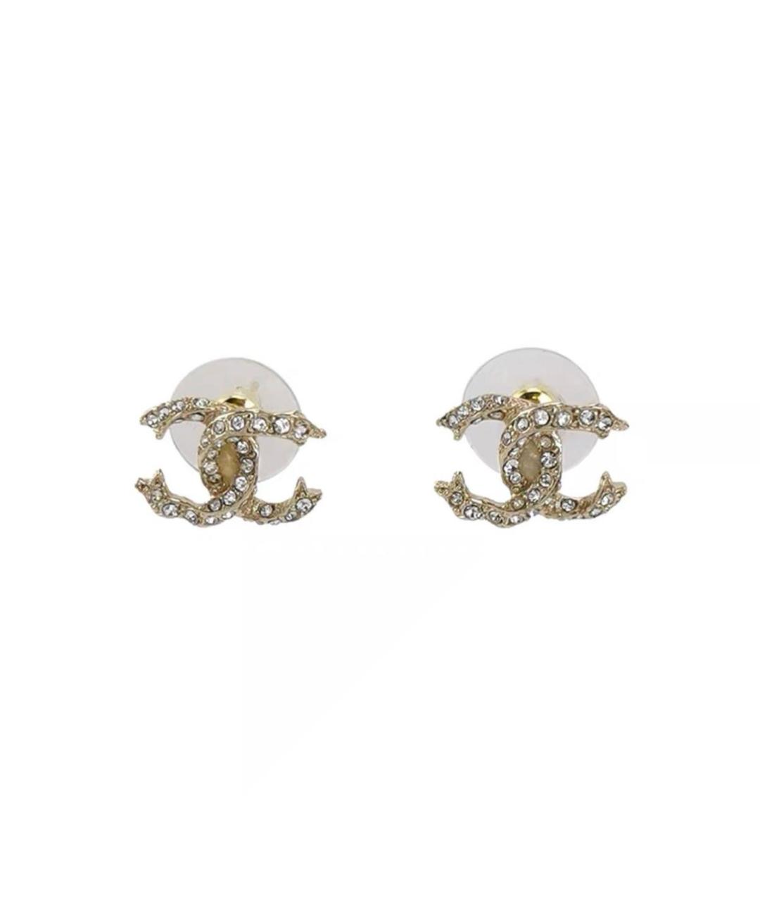 CHANEL Золотые серьги, фото 5