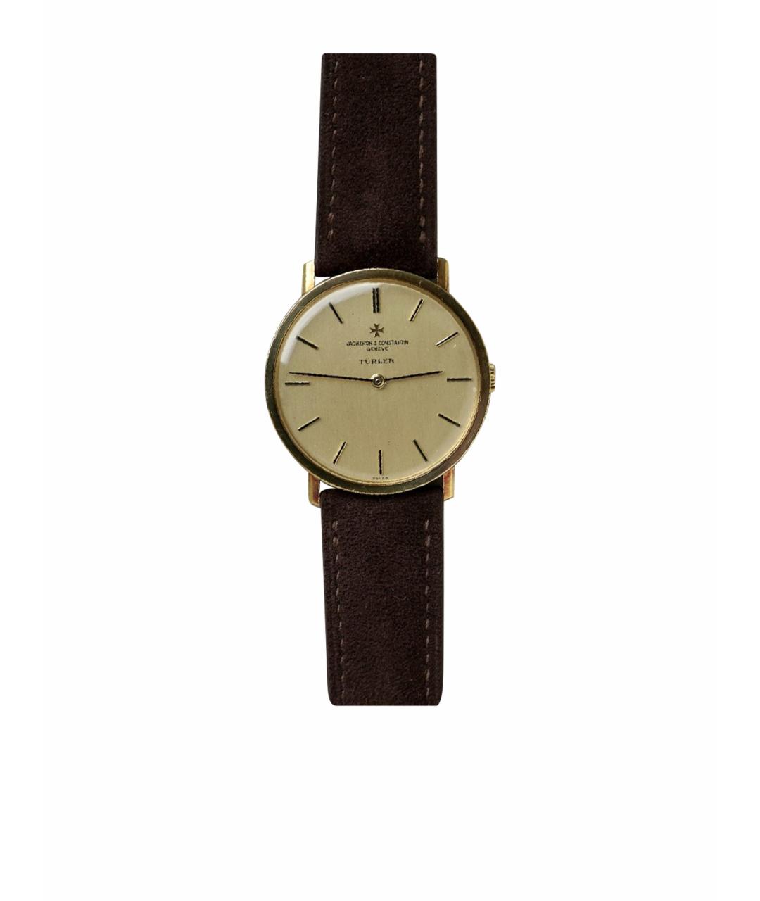 VACHERON CONSTANTIN Горчичные часы из желтого золота, фото 1