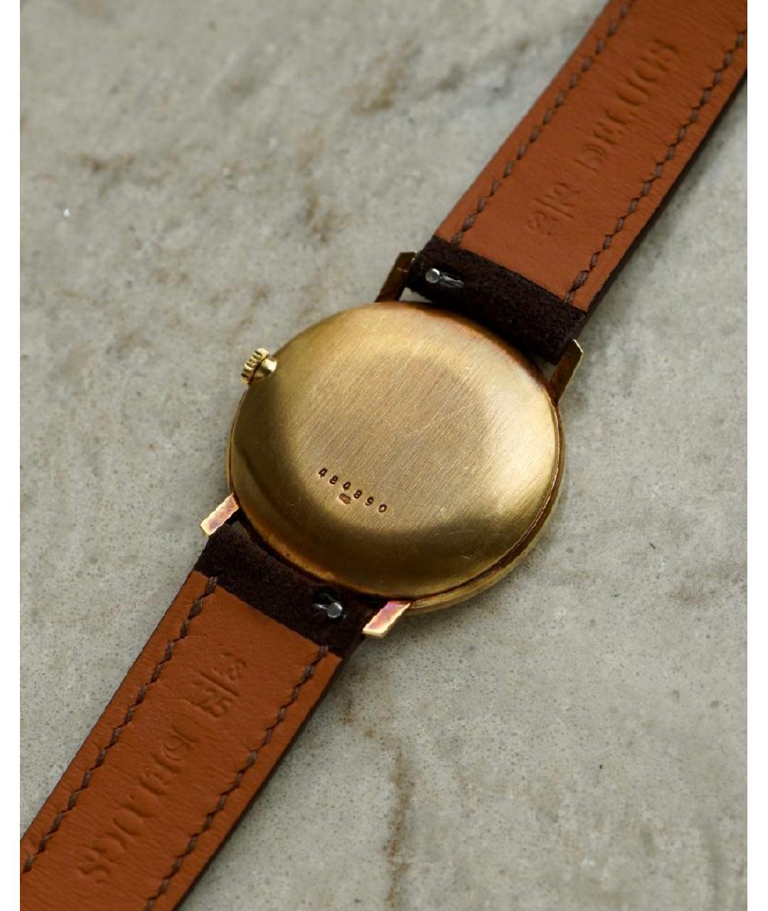 VACHERON CONSTANTIN Горчичные часы из желтого золота, фото 2