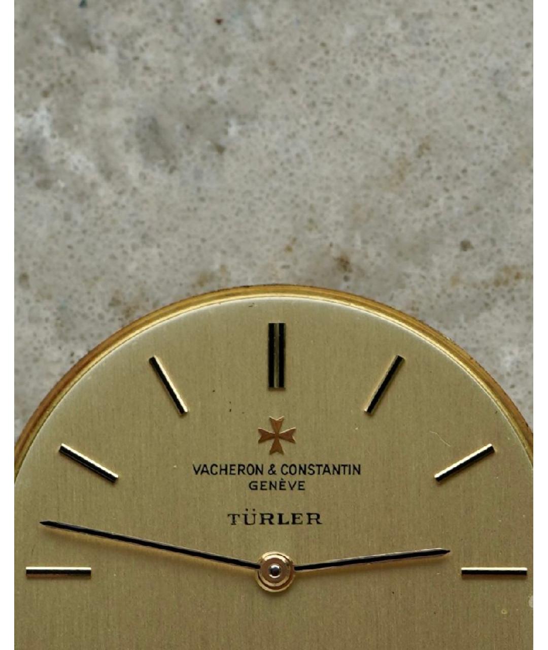 VACHERON CONSTANTIN Горчичные часы из желтого золота, фото 4