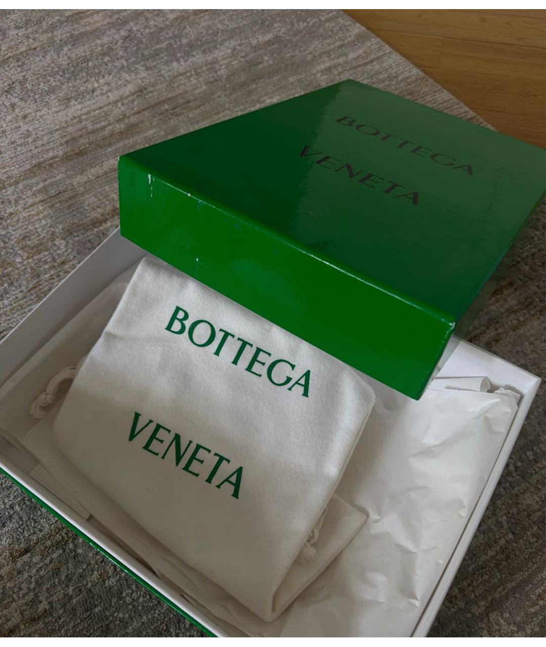 BOTTEGA VENETA Черные текстильные туфли, фото 8