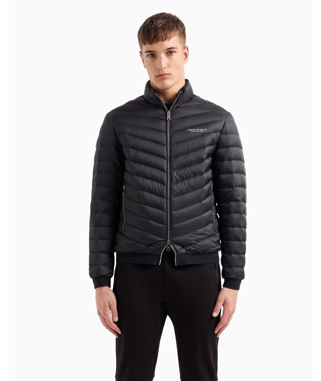 ARMANI EXCHANGE Черная куртка, фото 2