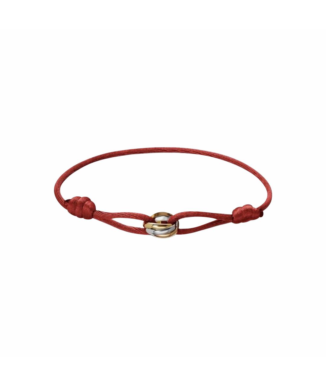 CARTIER Красный браслет из белого золота, фото 1