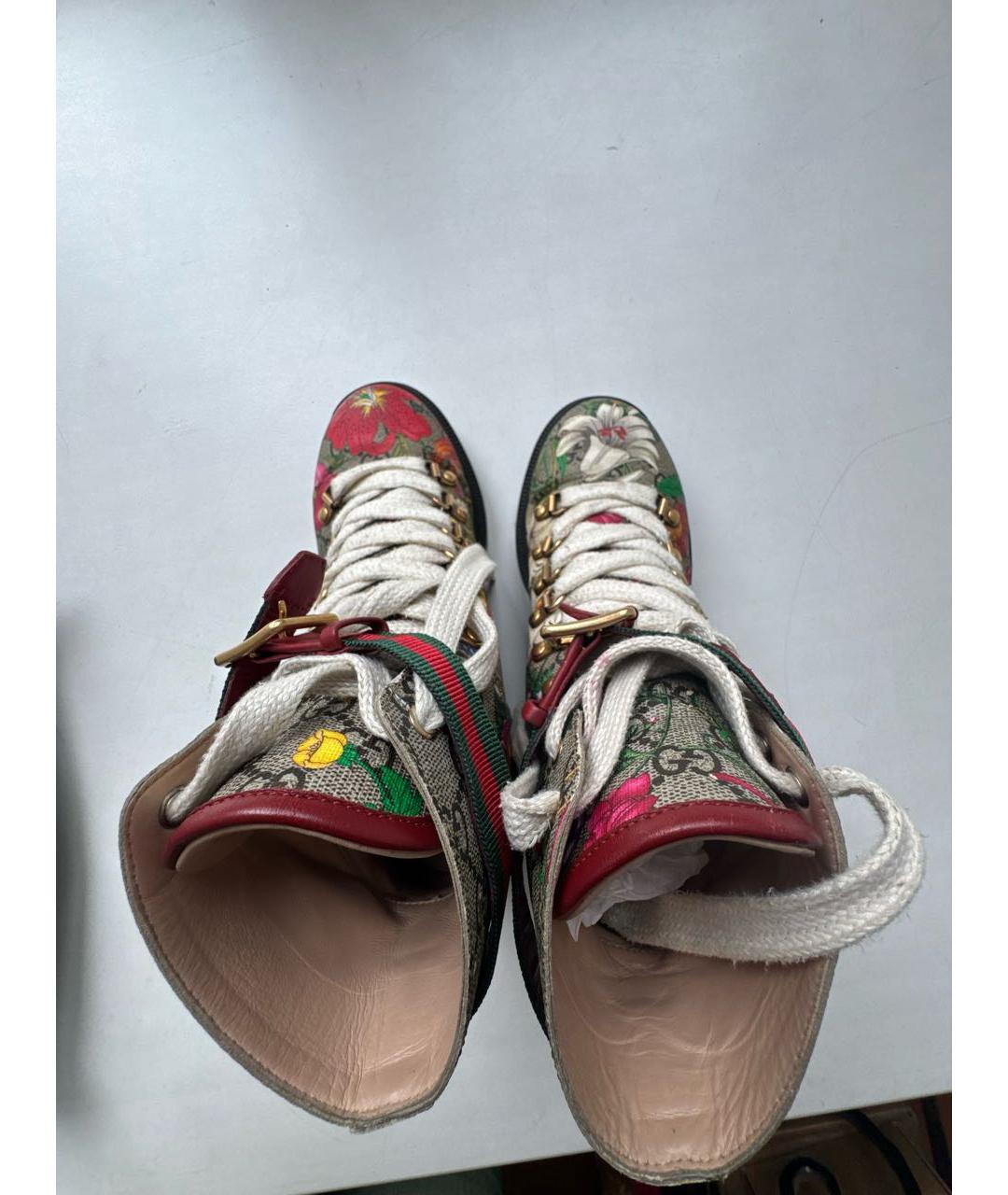 GUCCI Мульти кожаные ботинки, фото 3