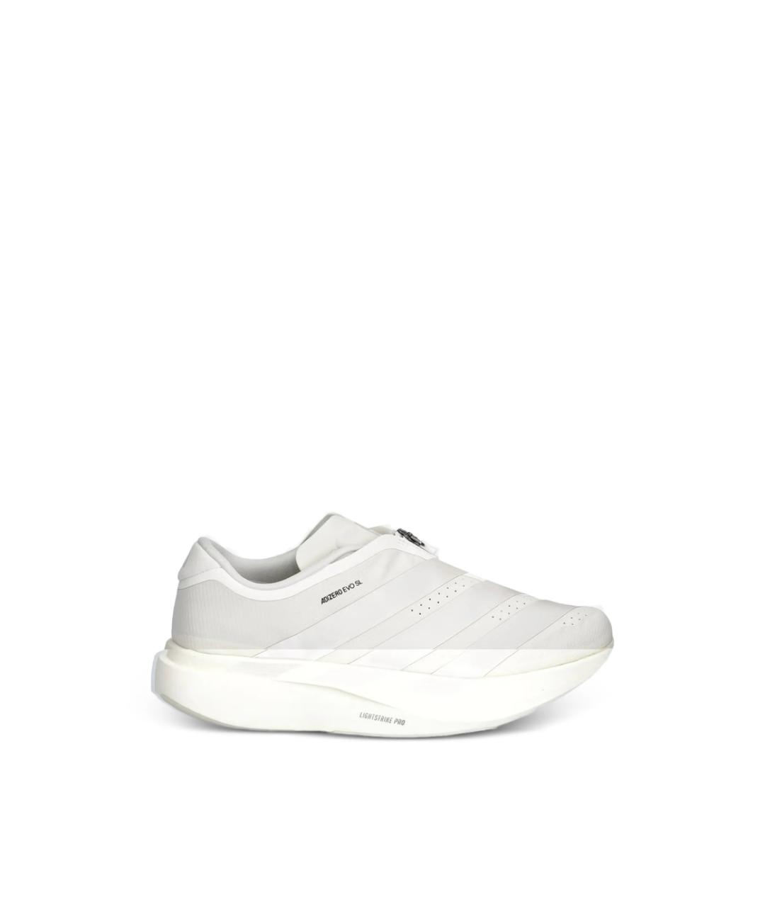 ADIDAS Белые резиновые низкие кроссовки / кеды, фото 1